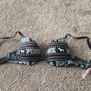 PINK push up wear everywhere bra